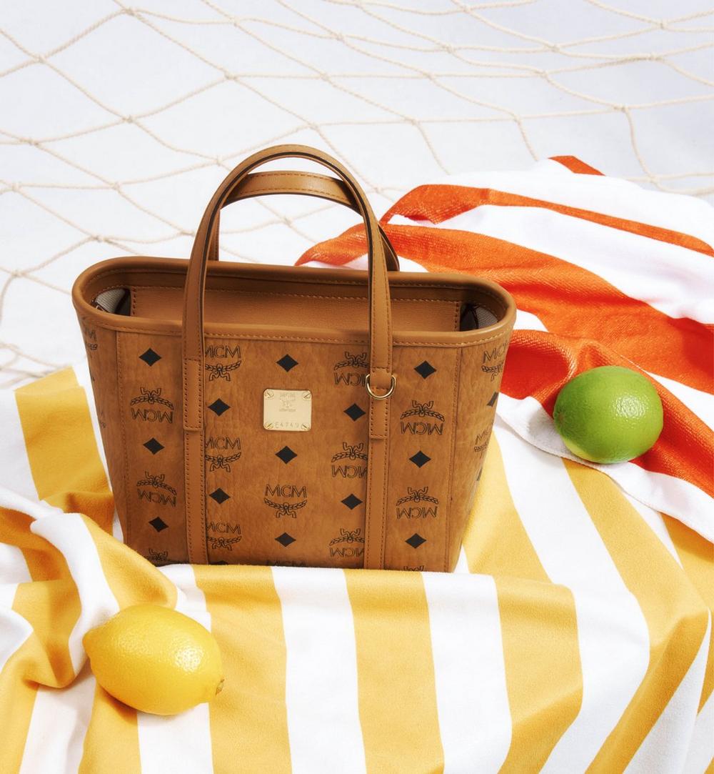 MINI TONI TOP-ZIP SHOPPER IN VISETOS 1